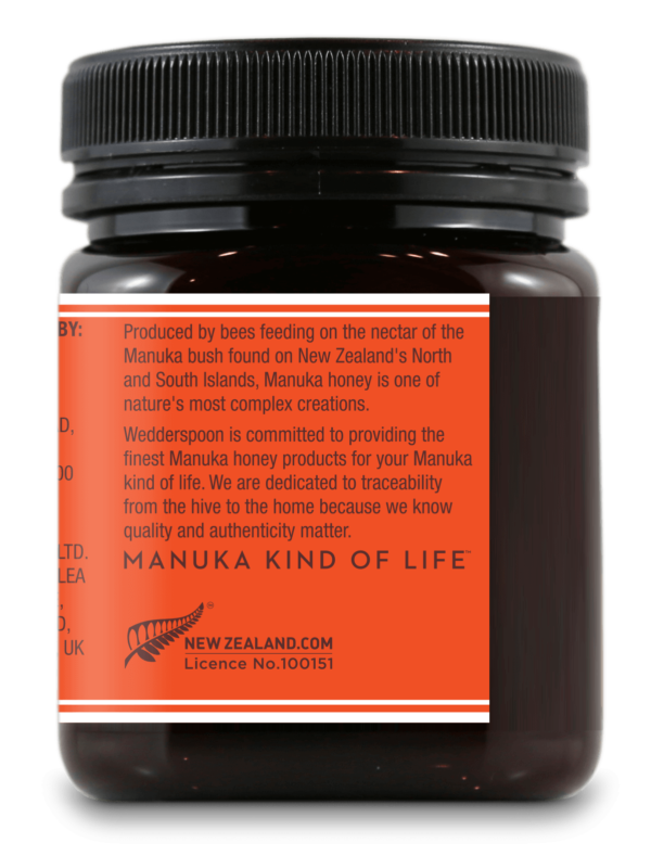 Wedderspoon KFactor™ 16 - surovi Manuka med s 75% cvetnega prahu od manuke 250 g - 3
